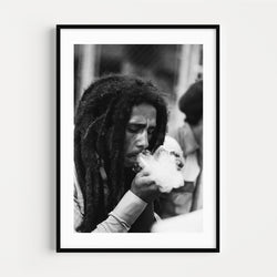 Photographie N&B Bob Marley