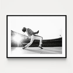 The French Print - Photographie N&B Freddie Mercury