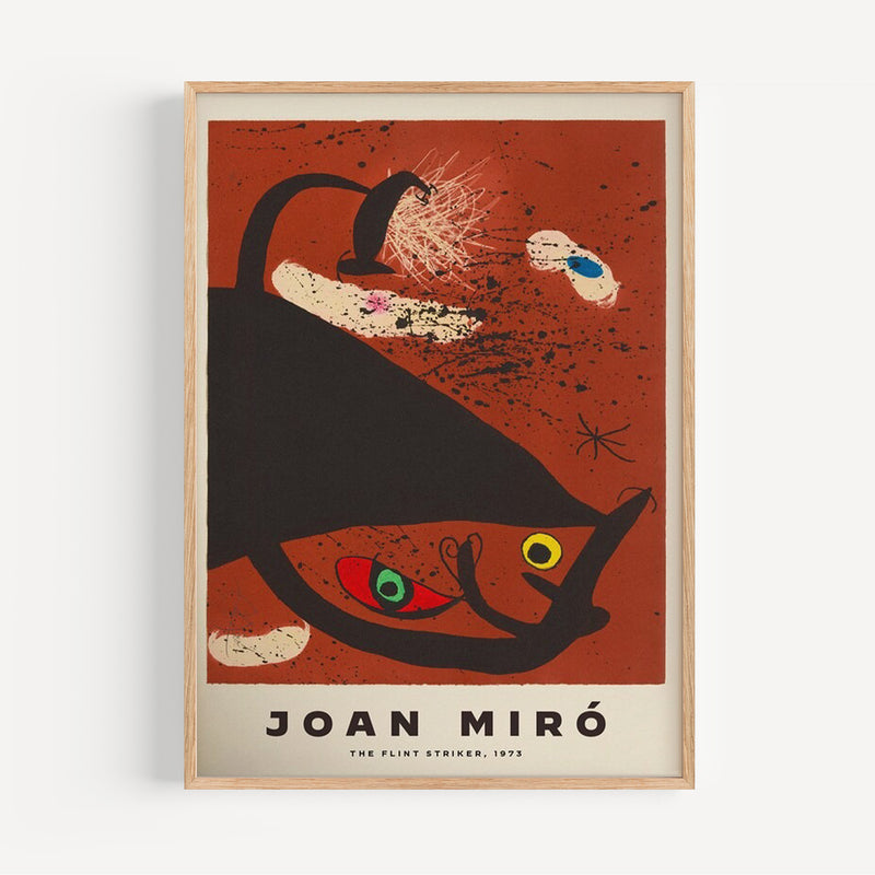 Affiche Joan Miró, The Flint Striker