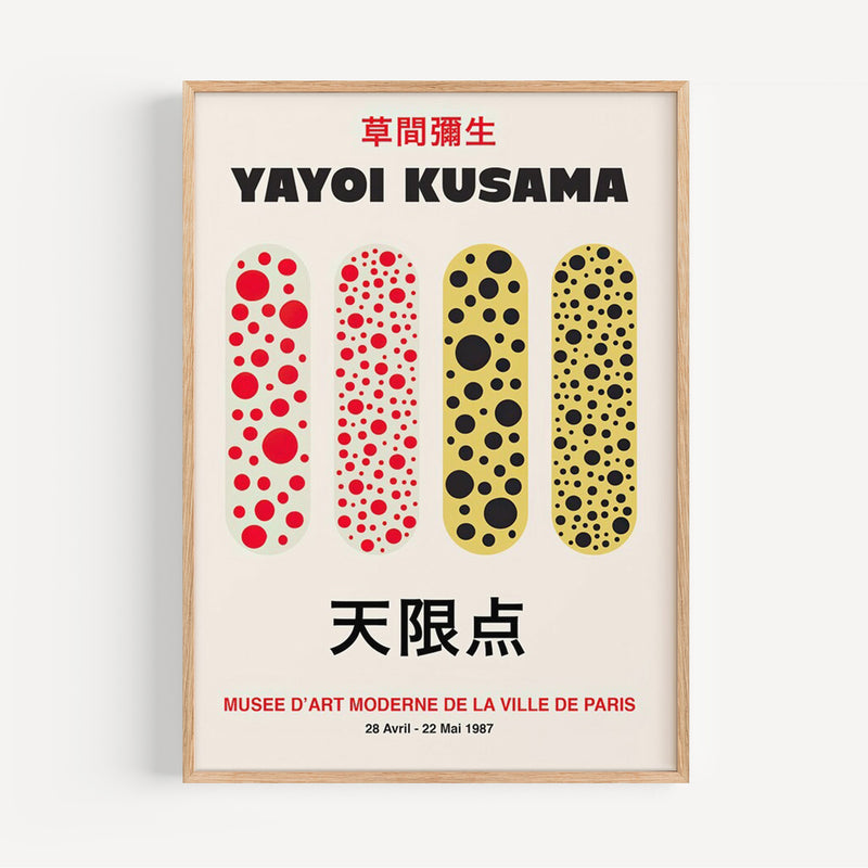 Affiche Yayoi Kusama