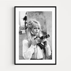 Photographie N&B Brigitte Bardot