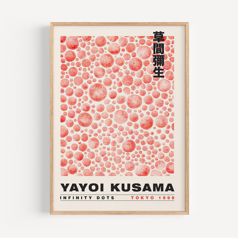 Affiche Yayoi Kusama, Infinity Dots