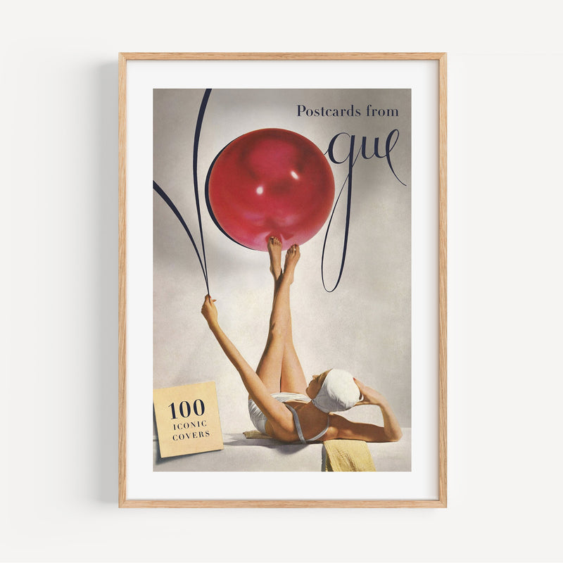 The French Print - Affiche Vintage Vogue Postcard
