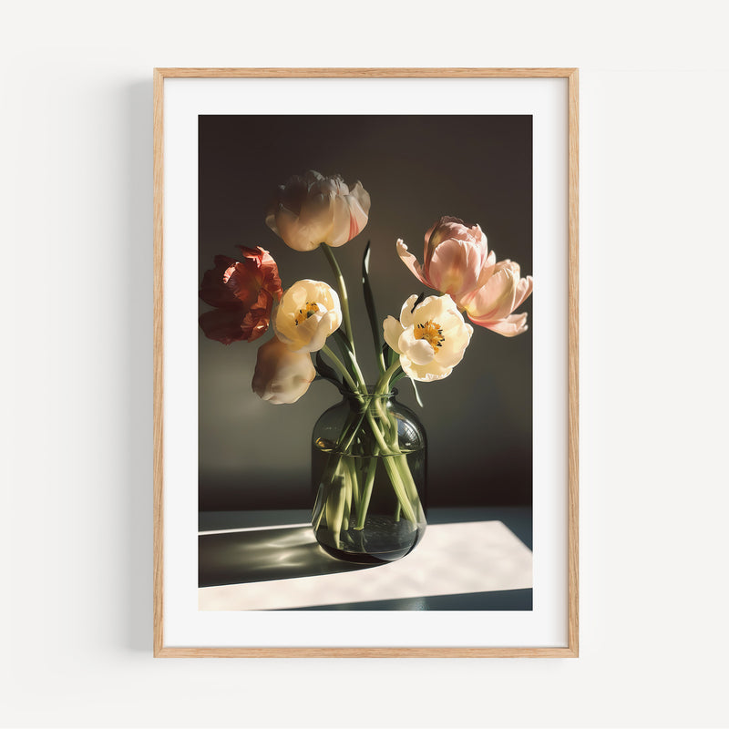 The French Print - Composition Flowers in a Vase