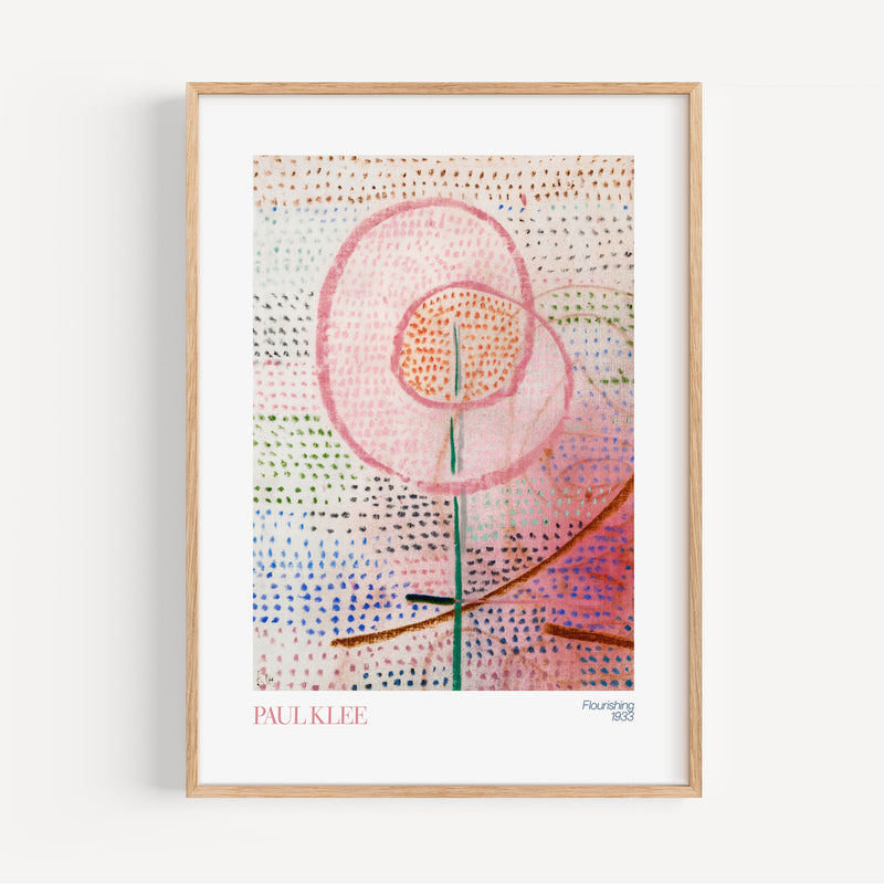 The French Print - Affiche Paul Klee - Flourishing
