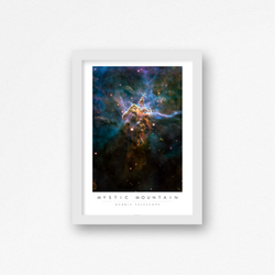 Affiche Mystic Mountain - Télescope Hubble