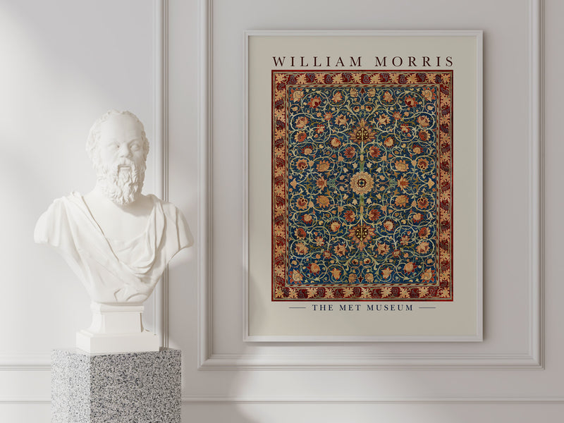 Affiche William Morris - Tapis de Holland Park