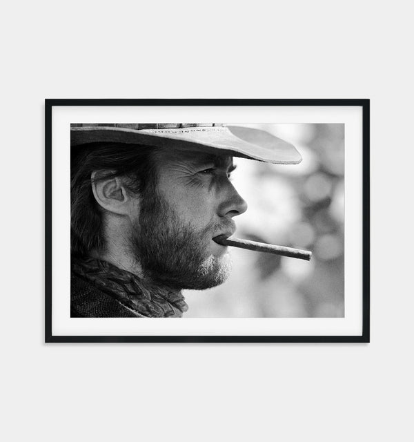 Photographie Noir & Blanc Clint Eastwood