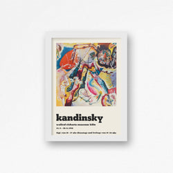 Affiche Kandinsky - Exposition Musée Wallraf Richartz, 1958