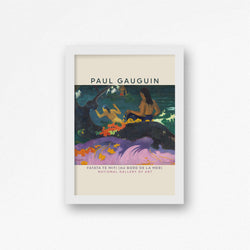 The French Print - Affiche Paul Gauguin - Fatata Te Miti, 1892