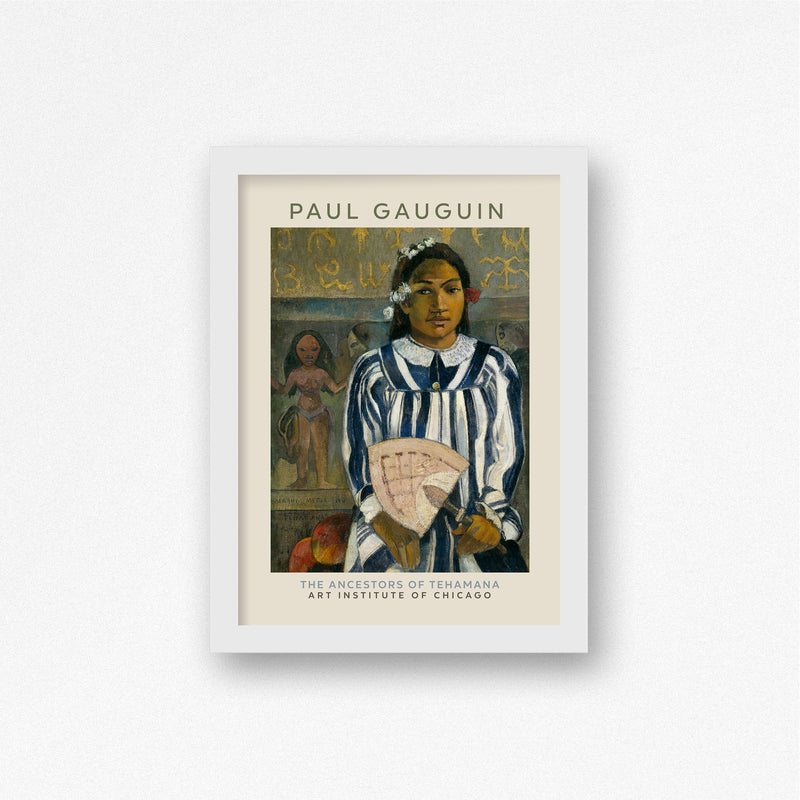 Affiche Paul Gauguin - Les Ancêtres de Tehamana, 1893