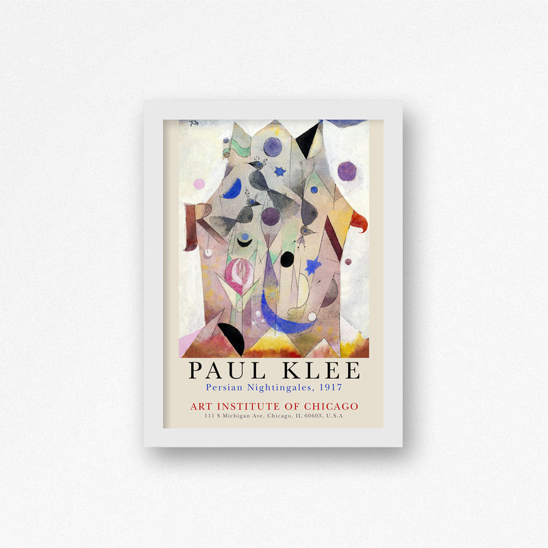 Affiche Paul Klee - Persian Nightingales, 1917