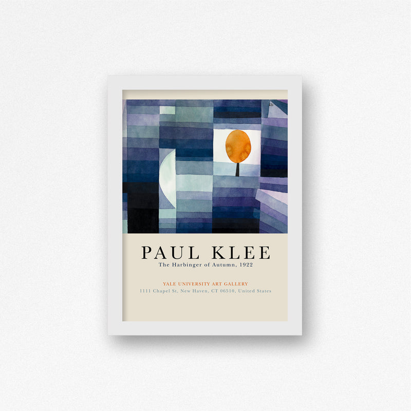 Affiche Paul Klee - The Harbinger Of Autumn, 1922