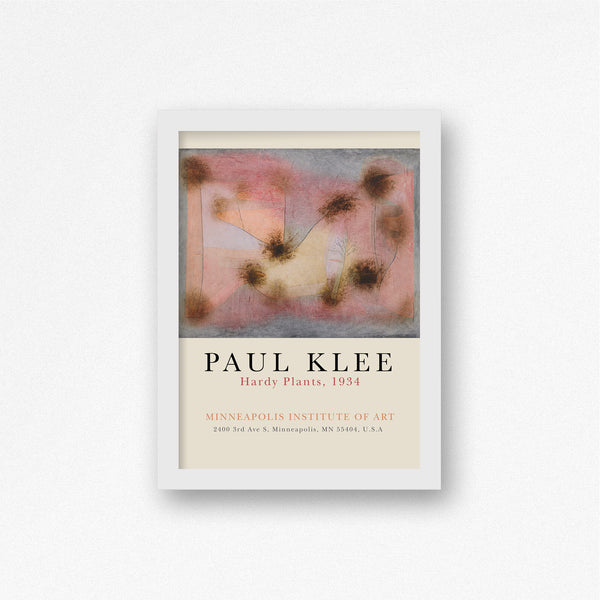 Affiche Paul Klee - Hardy Plants, 1934