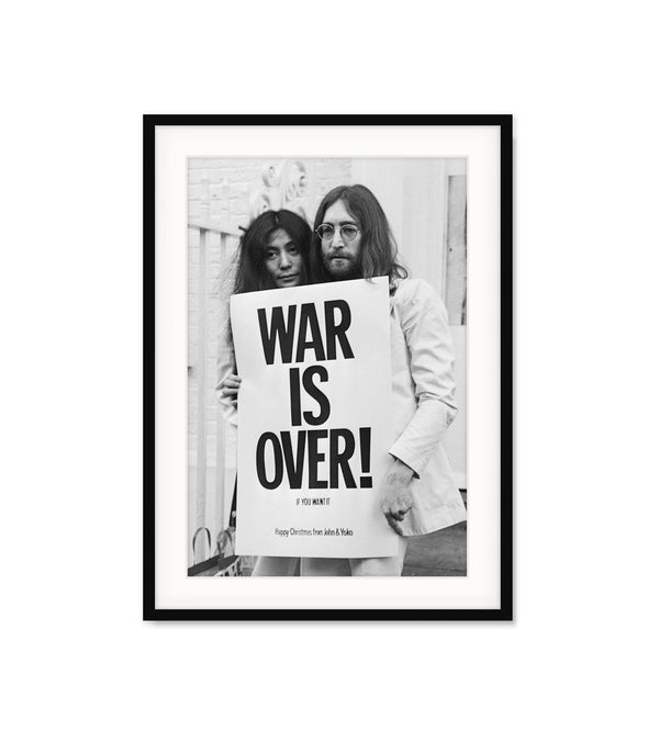 Photographie Noir & Blanc John Lennon & Yoko Ono