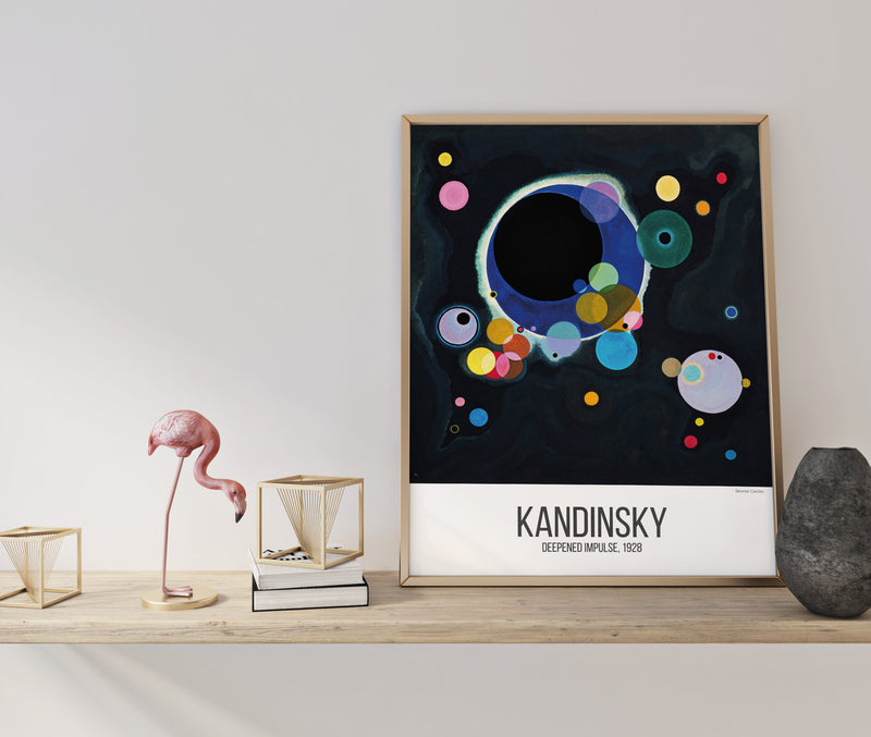 Affiche Kandinsky - Plusieurs Cercles (Several Circles), 1926