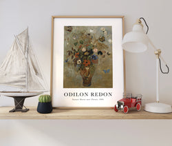 Affiche Odilon Redon - Nature Morte avec Fleurs, 1905