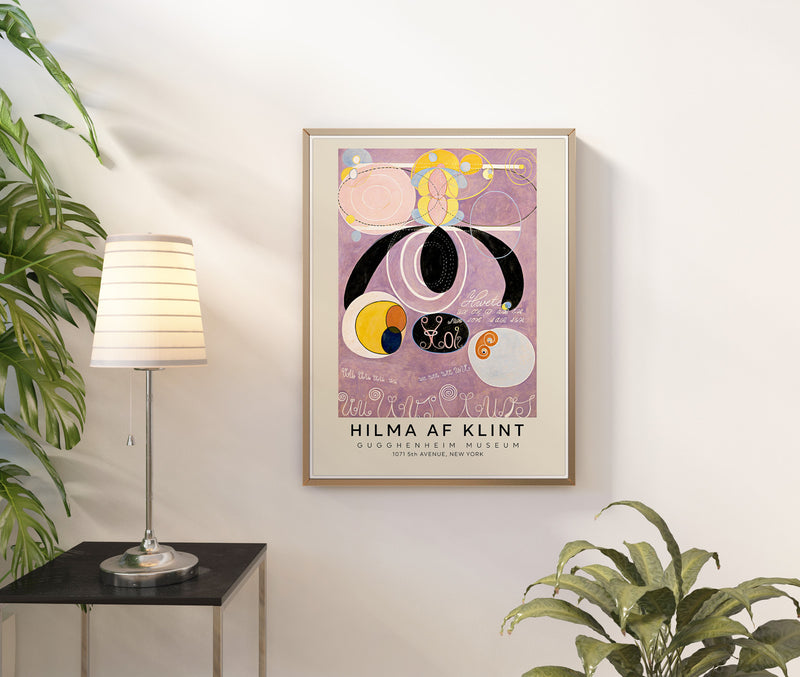 The French Print - Affiche Hilma af Klint - Les Dix Plus Grands, Nr 6