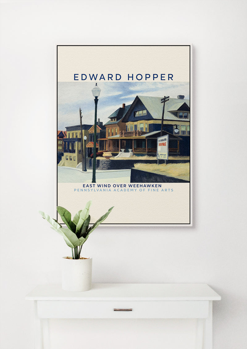 Edward Hopper, East wind over Weehawken