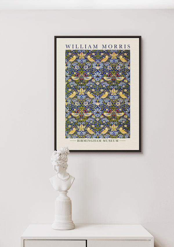 Affiche William Morris - Les Voleurs de Fraises, 1883