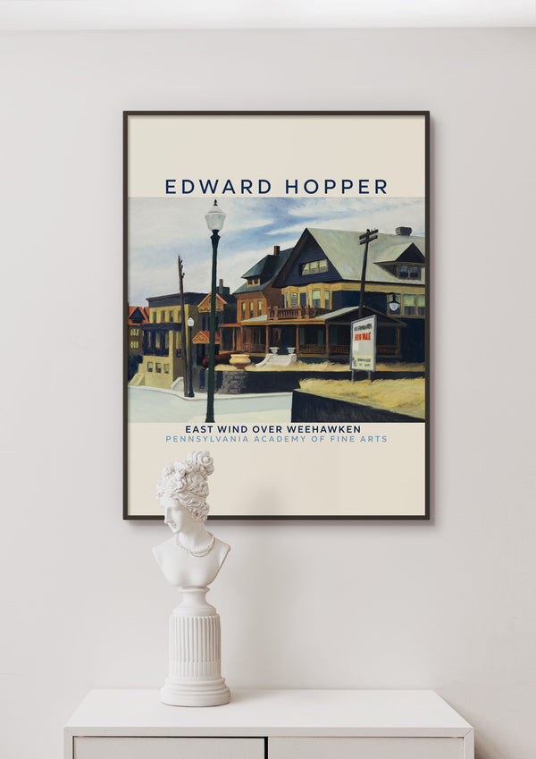 Edward Hopper, East wind over Weehawken
