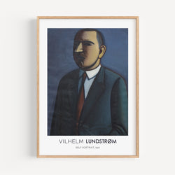 The French Print - Affiche Vilhelm Lundstrom - Self Portrait, 1927