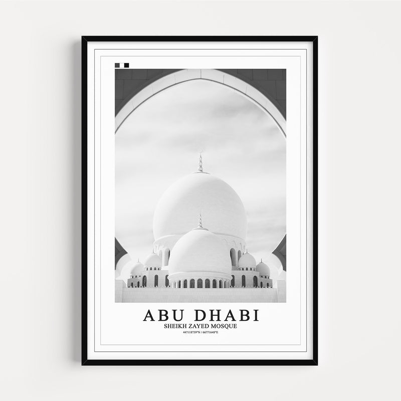 The French Print - Affiche Abu Dhabi
