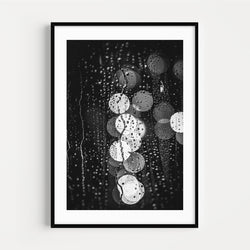 The French Print - Photographie Noir & Blanc Rain & Bokeh
