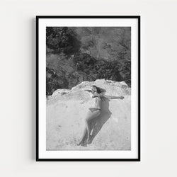 The French Print - Photographie N&B Natalie Nickerson by Toni Frissell - Montego Bay, Jamaica