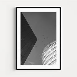 The French Print - Photographie Noir & Blanc Abstract Building