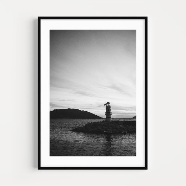 The French Print - Photographie Phare Noir & Blanc