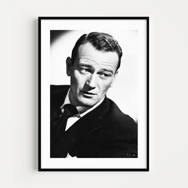 The French Print - Photographie N&B John Wayne