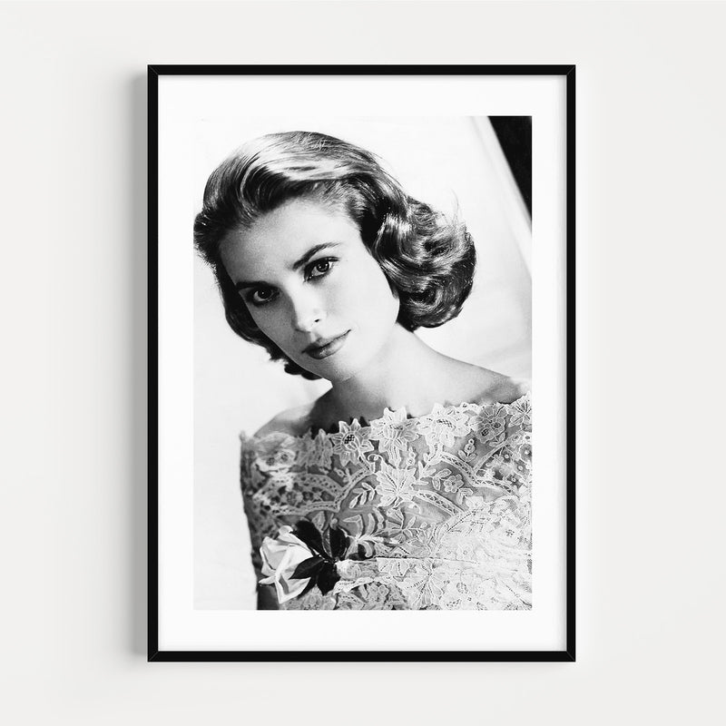 The French Print - Photographie N&B Grace Kelly