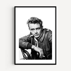 The French Print - Photographie N&B James Dean