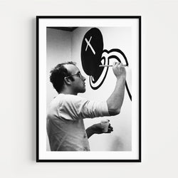 Photographie N&B Keith Haring