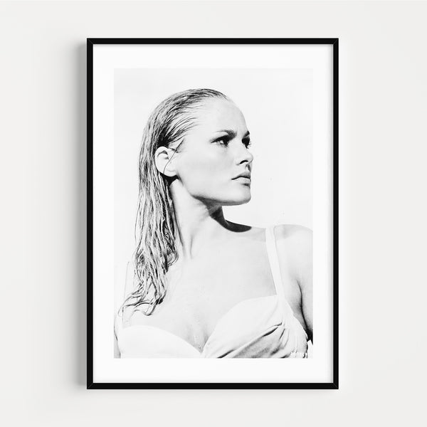 The French Print - Photographie N&B Ursula Andress
