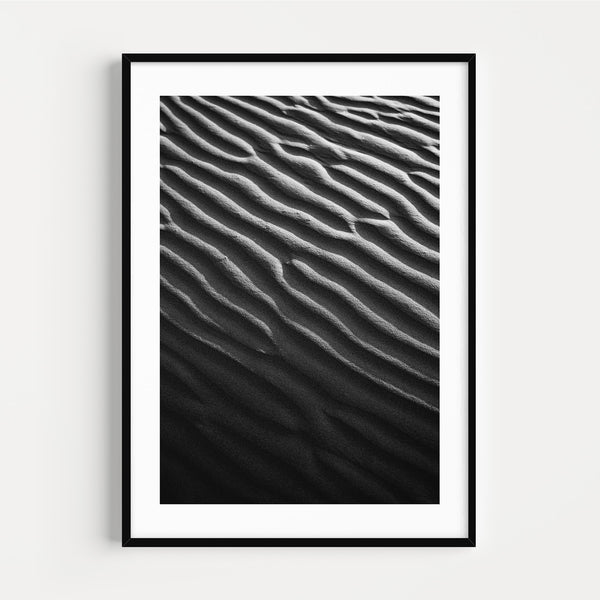 The French Print - Photographie Noir & Blanc Desert Dune