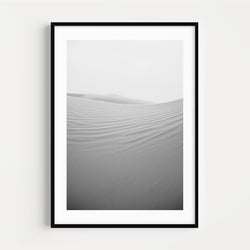 The French Print - Photographie Noir & Blanc Desert Dune