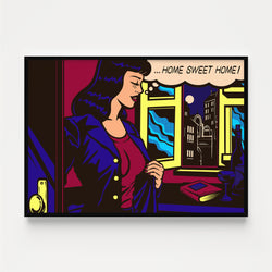The French Print - Affiche Pop Art - Home Sweet Home