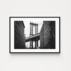 Photographie n&b Washington Bridge, NYC