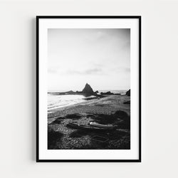 The French Print - Photographie Plage Noir & Blanc