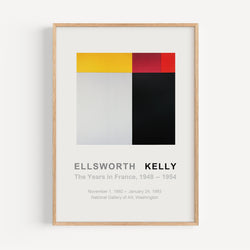 The French Print - Affiche Ellsworth Kelly - The Years in France, 1948-1954