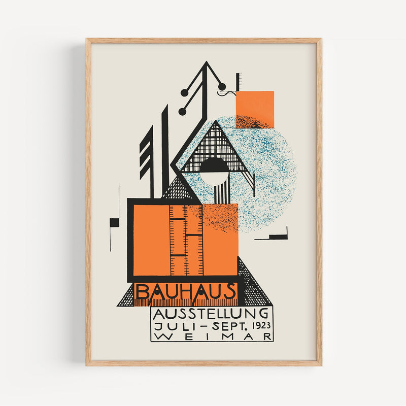 The French Print - Affiche Bauhaus - Rudolf Baschant, 1923