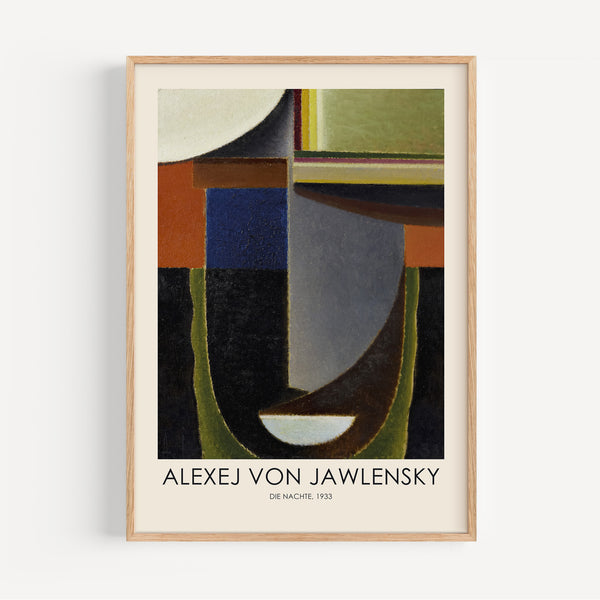 The French Print - Affiche Alexej Von Jawlensky - Die Nachte, 1933
