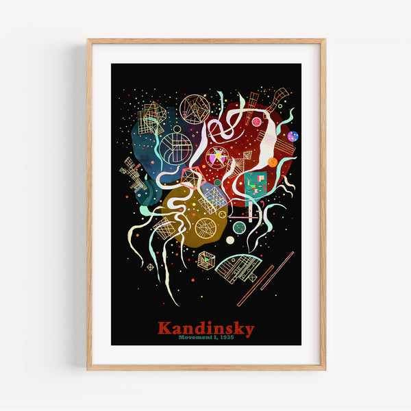 Affiche Kandinsky - Movement I, 1935