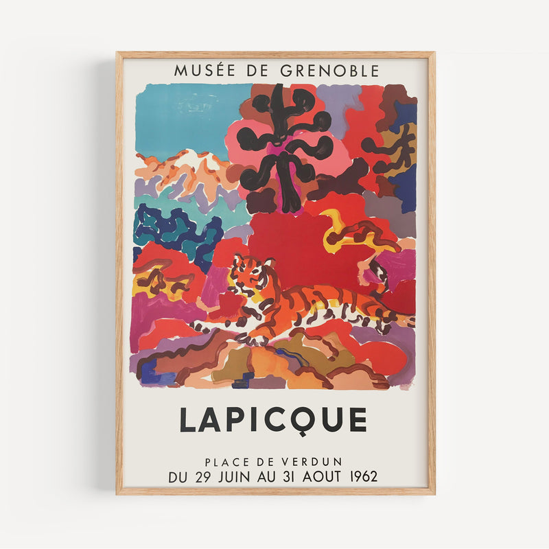 The French Print - Affiche Charles Lapicque, Musée de Grenoble