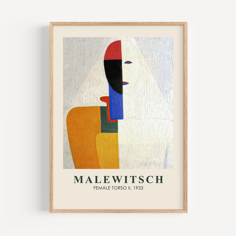 Affiche Malewitsch - Female Torso II, 1933