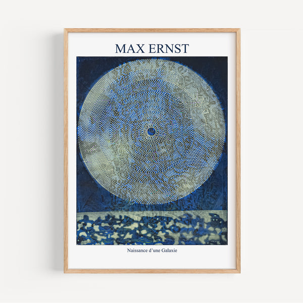 The French Print - Affiche Max Ernst, Naissance d'une Galaxie