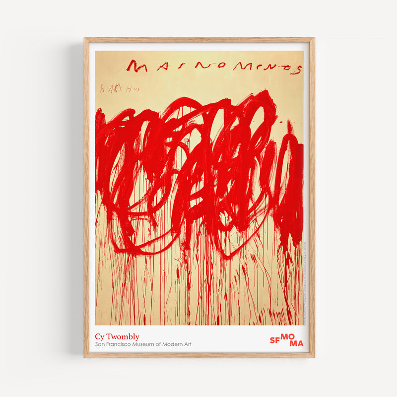 Affiche Cy Twombly