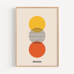 The French Print - Affiche Bauhaus